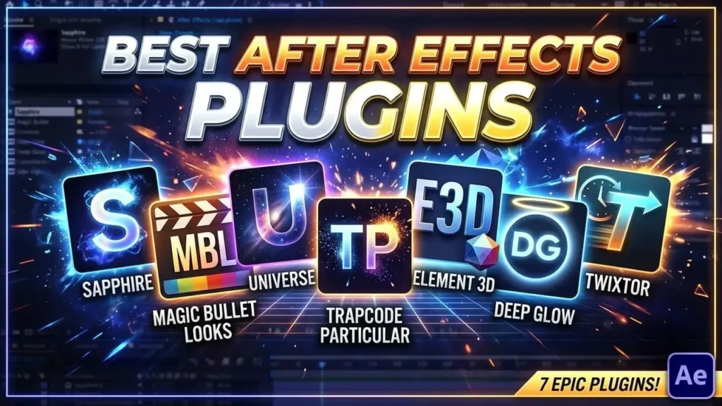 Best After Effects plugins for video editors